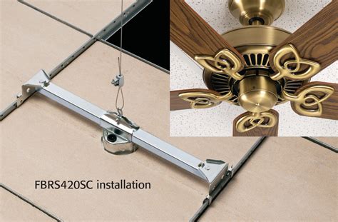 suspended ceiling fan box